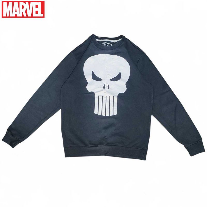 Marvel Punisher Skull Sweatshirt ⚡ | Vintage