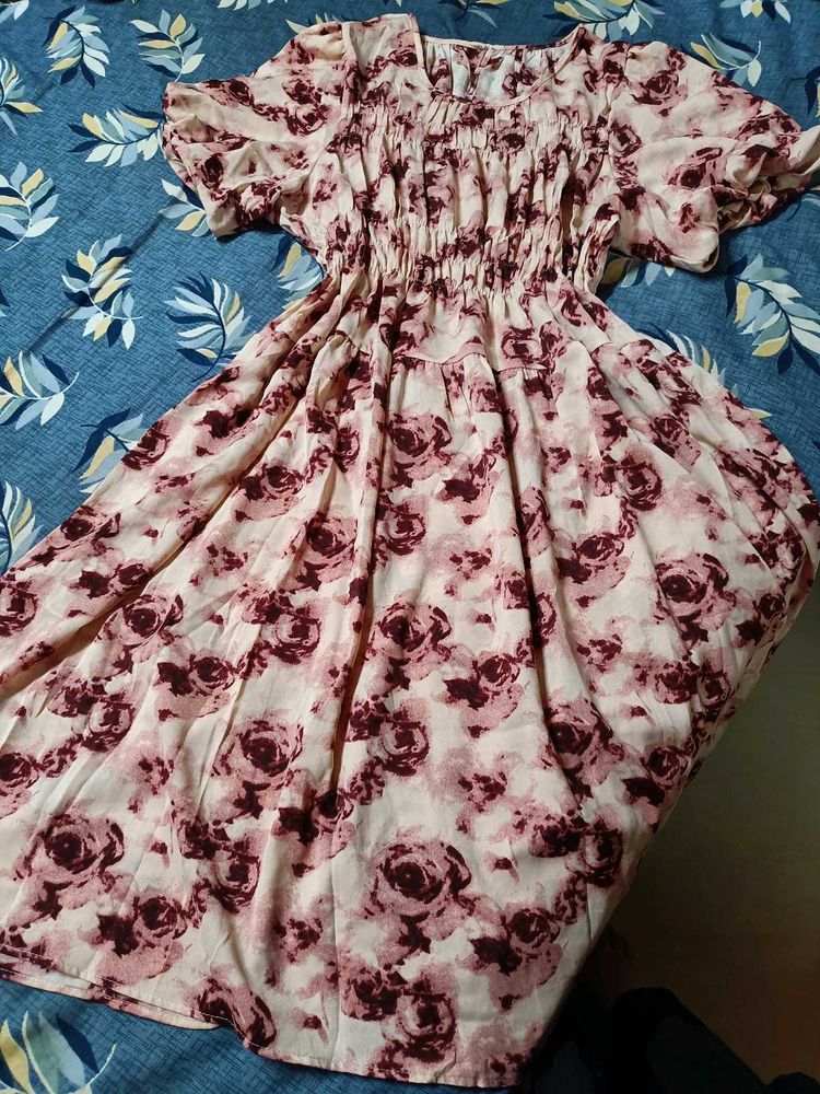 FLORAL PRINT DRESS