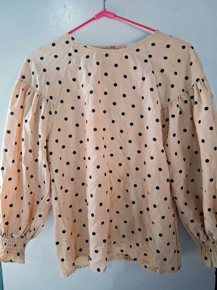 Polka Dot Blouse