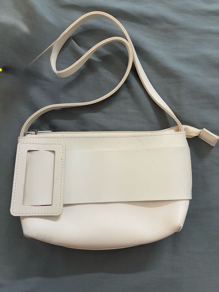 Miniso White Crossbody Bag