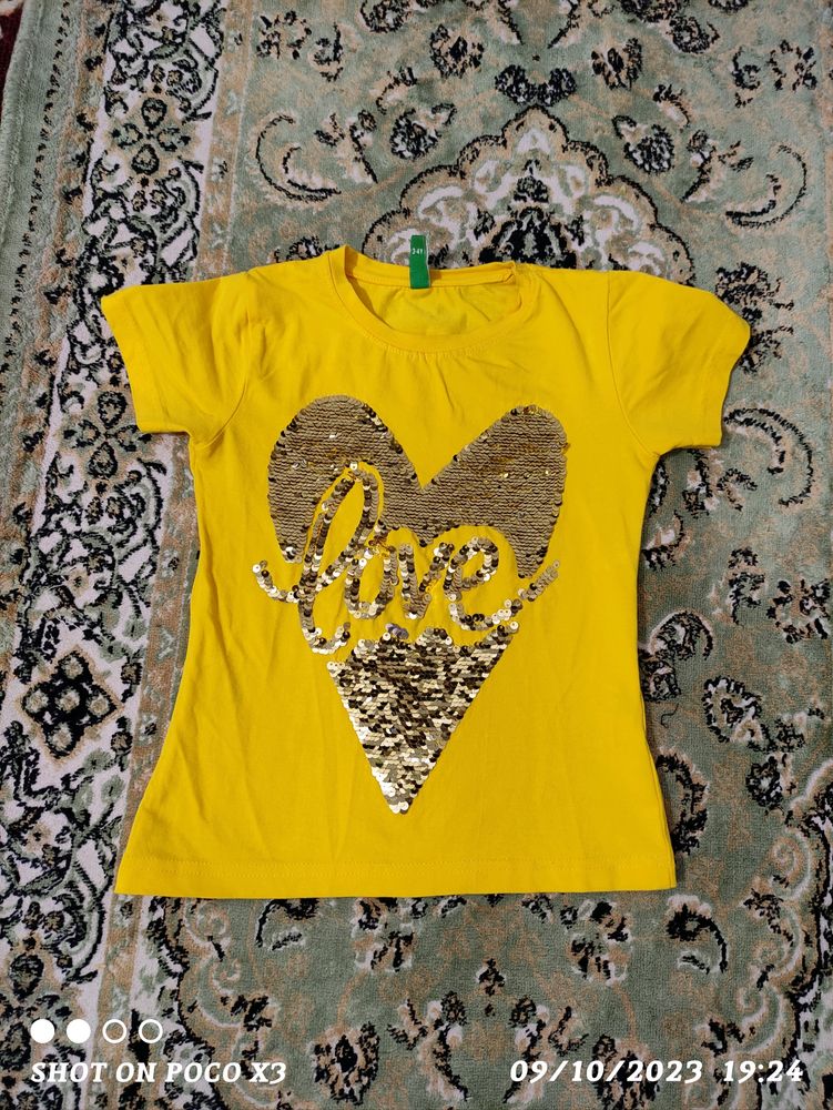 Sequence 3 To 4 Years Girls T