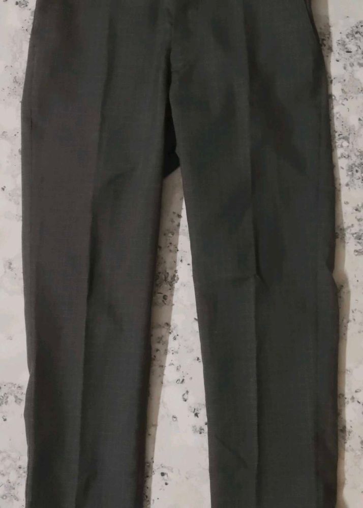 Men's Dark Gray Formal Pants