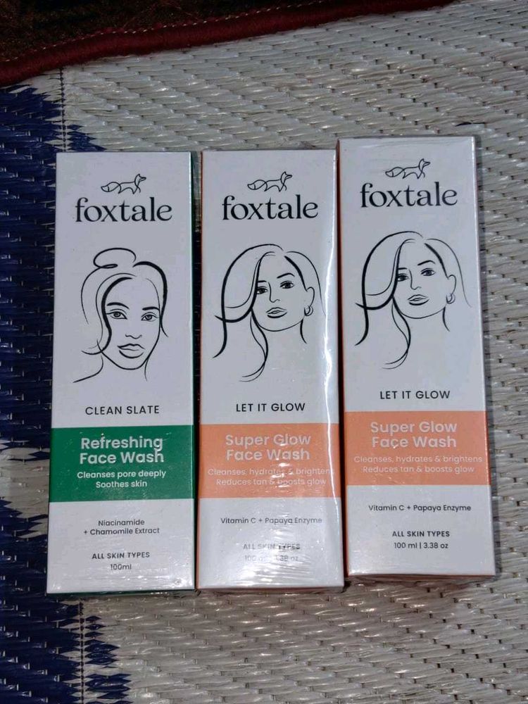 Foxtale Face Wash (Any 1)