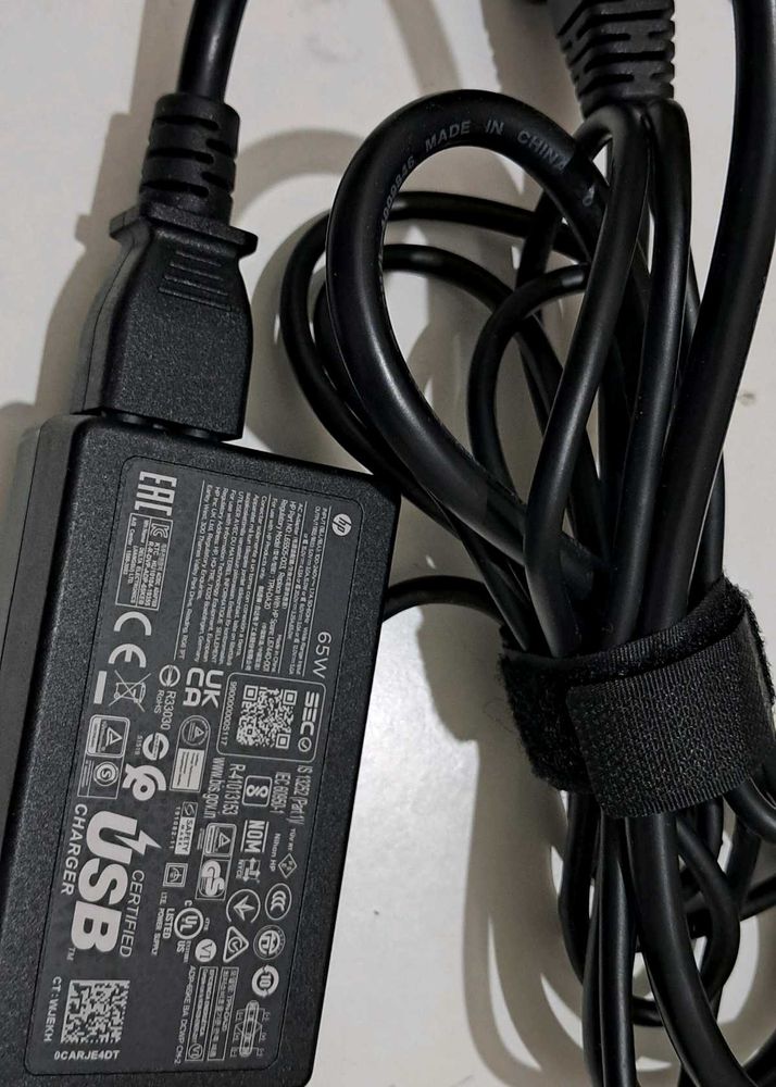 HP 65W Laptop Charger, C type