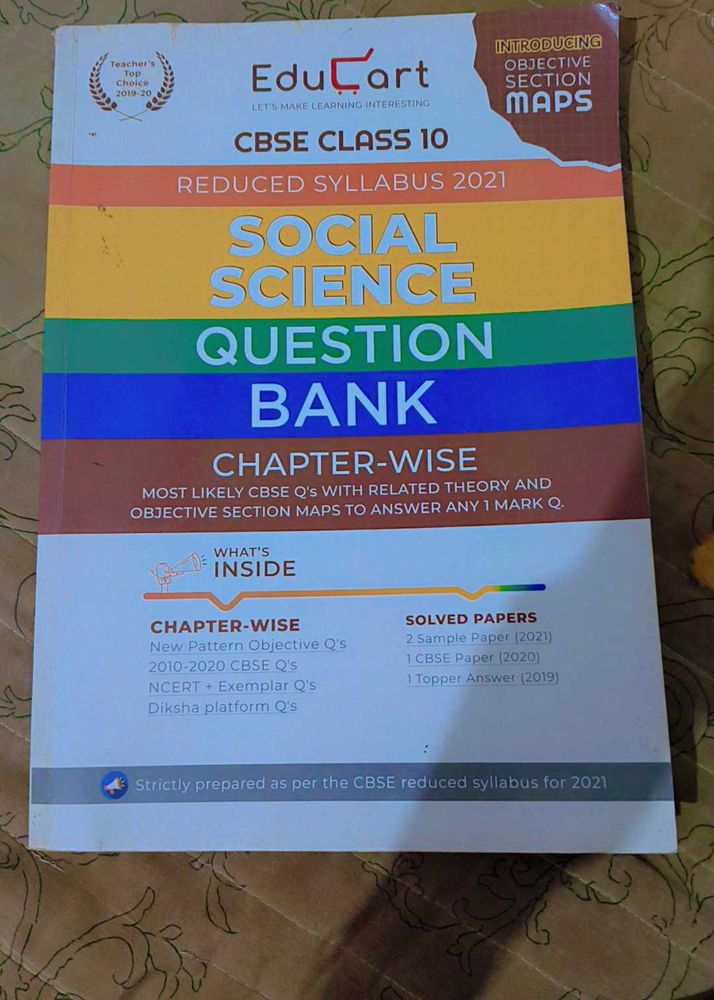 Edukart Class 10 Social Science Question Bank
