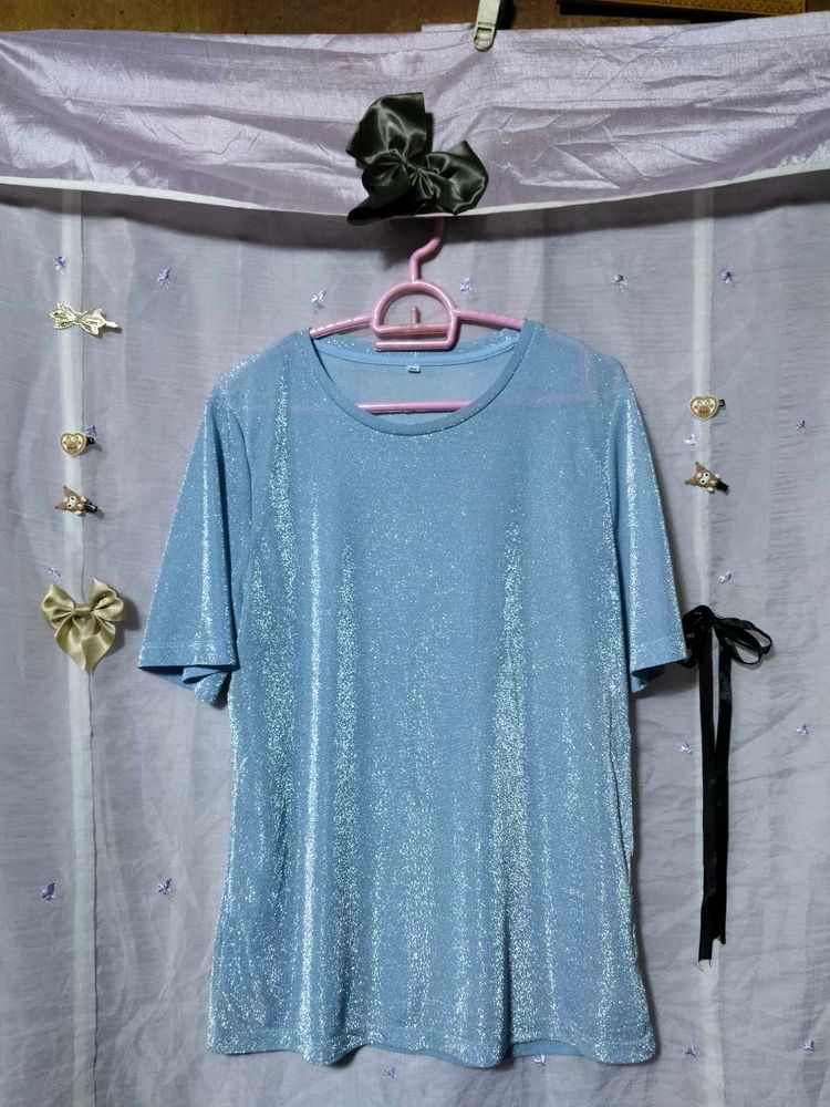 Sparkly Blue T-Shirt