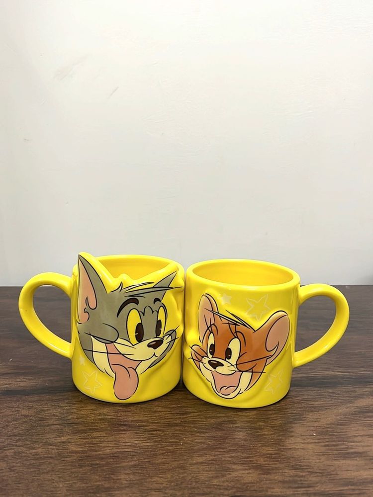 Tom &amp; Jerry Couple Mug Set