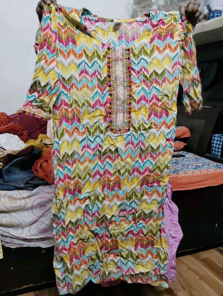 Multicolour Kurti
