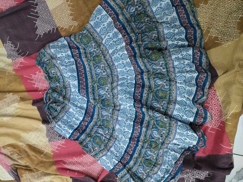 Boho Print Ethnic Skirt