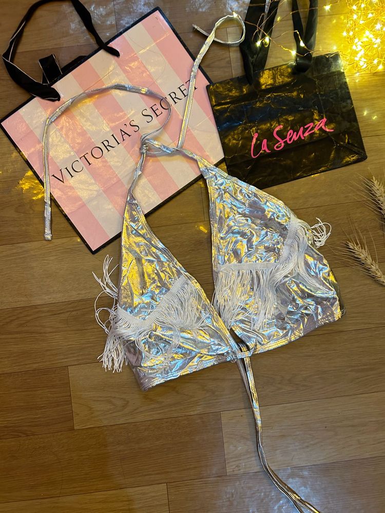 Shinny Bikini Top
