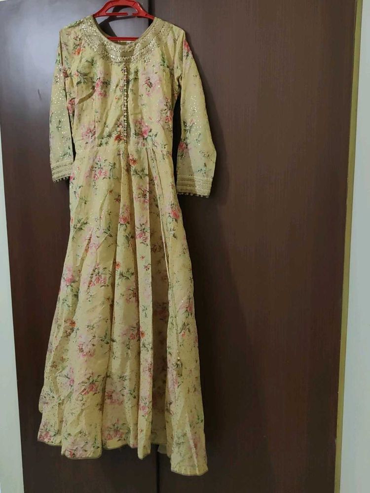 Golden Yellow Gown