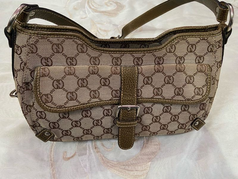 Gucci Inspired Baguette Bag