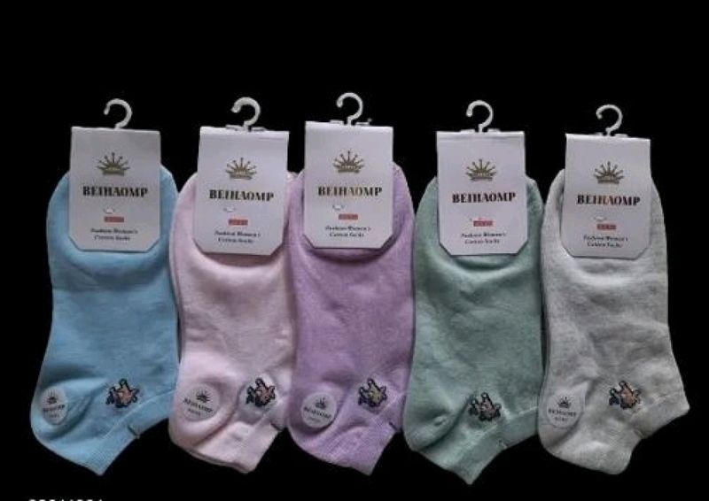 Girl&#39;s Ankle Length Socks ( 2 Pair )