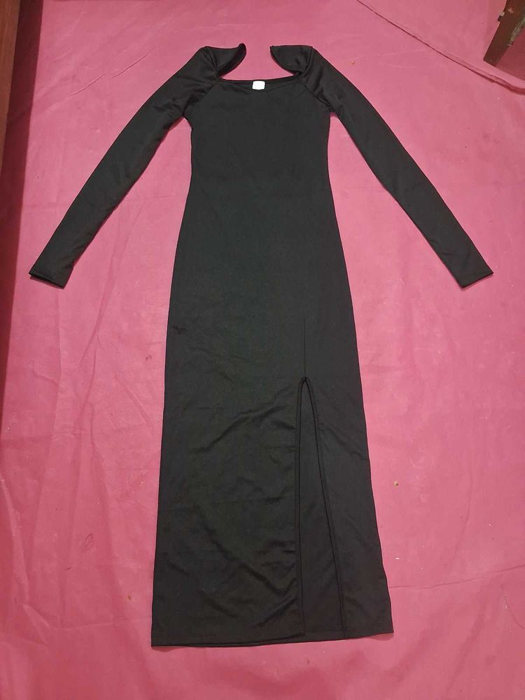 Elegant Black long Dress