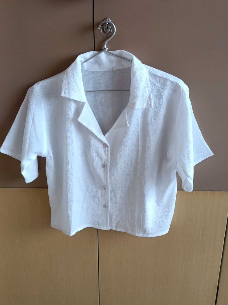 White Short Sleeve Shirt