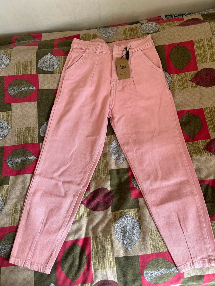 High waist New jeans With Free Gift 🎁