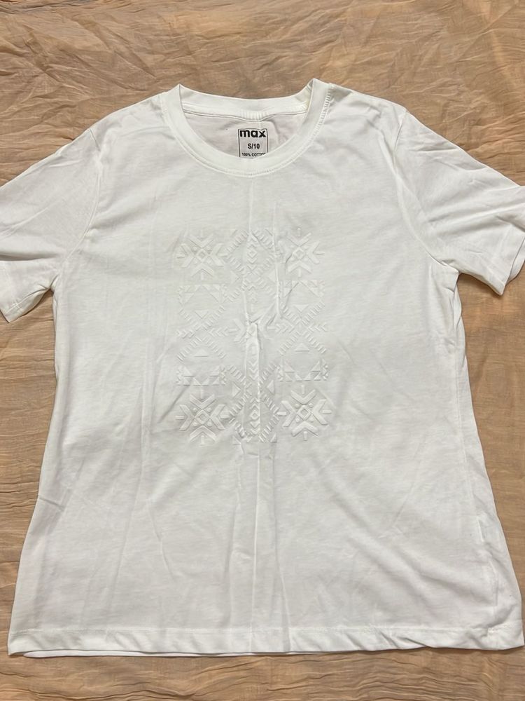 White MAX T-Shirt - A New One 💫