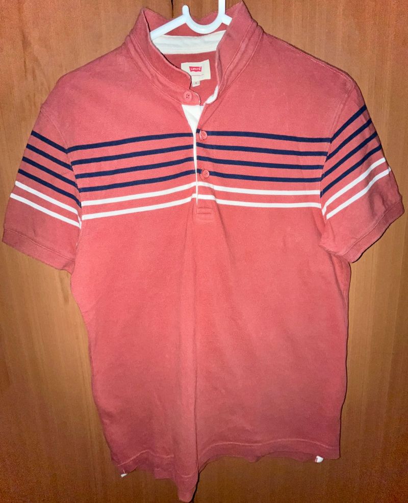 Levi’s T-shirt Chinese Collar
