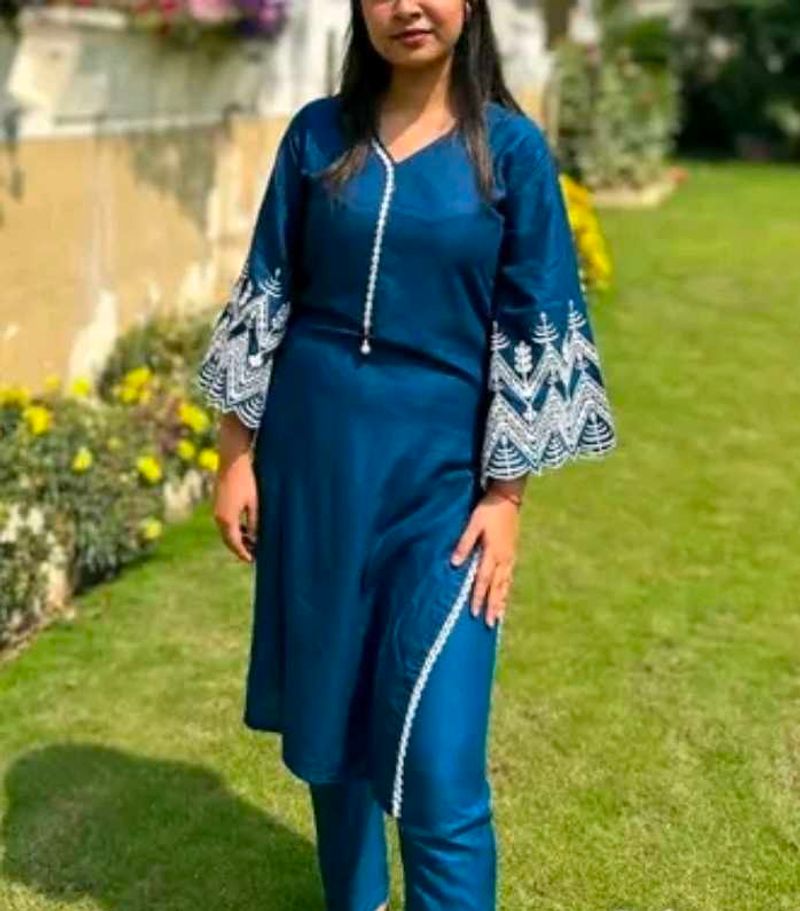 Blue Co Ord Set