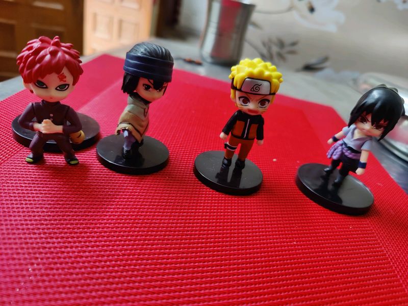 🫰Anime Character Idol Set Of 4 At Discounted