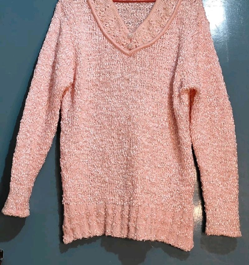 Pink 💕 Colour Sweats Top