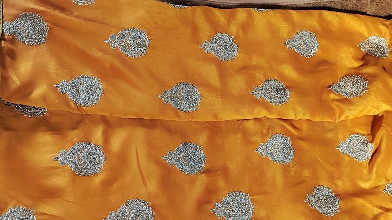 Elegant Yellow Saree