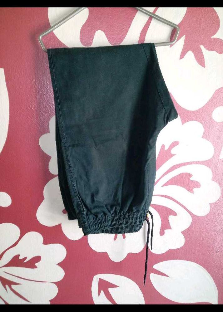 Beewakoof Black Elastic Waist Pants