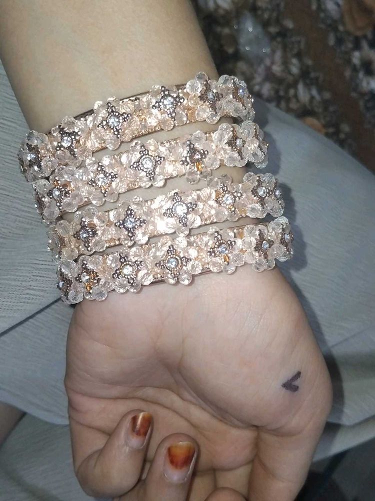 Sparkling Bangle Set