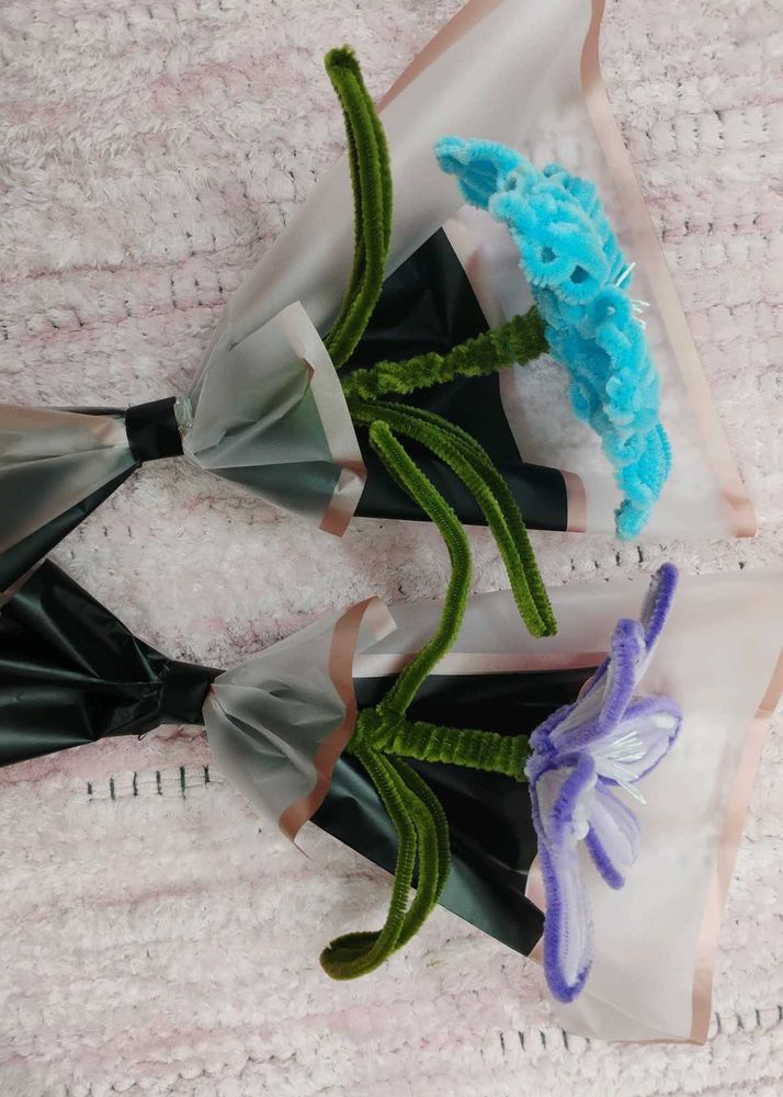 Pipe Cleaner Flower Bouquet💐