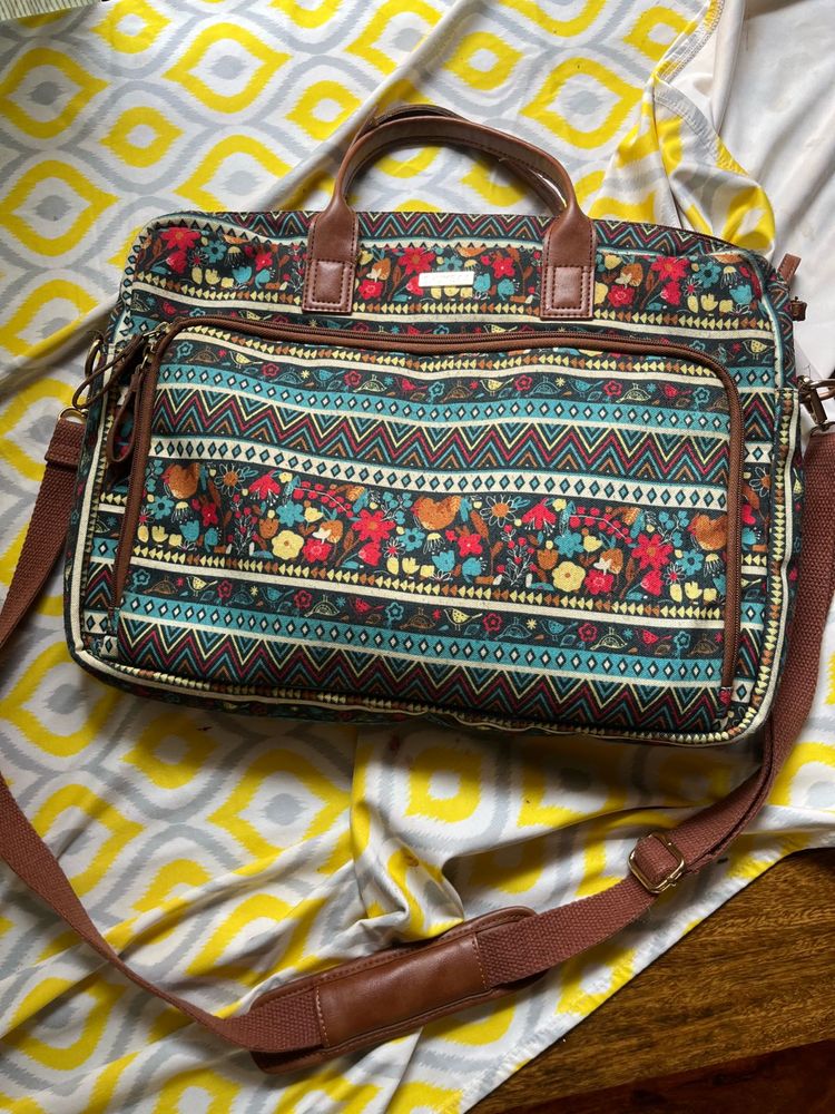 Printed laptop Bag