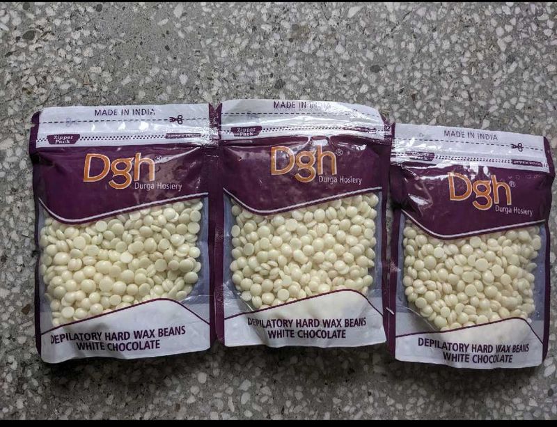 hardwax beads ( white chocolate)