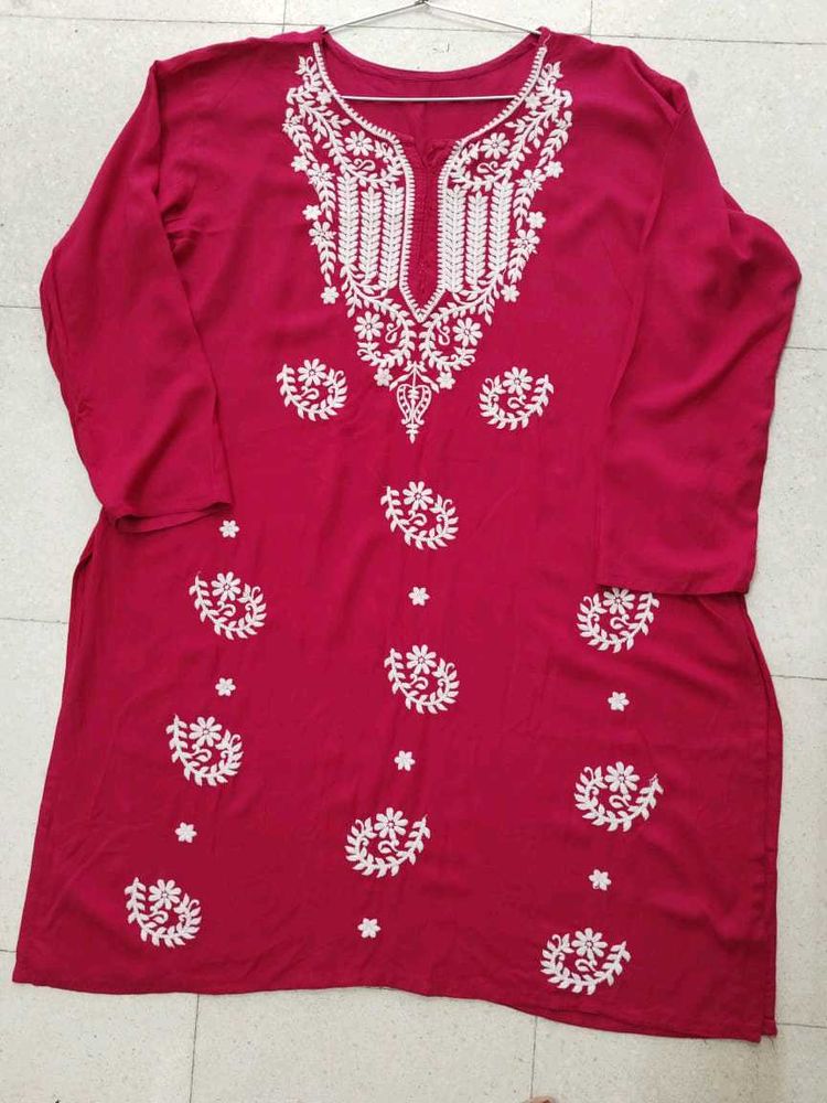 Elegant Embroidered Kurta 😍😍