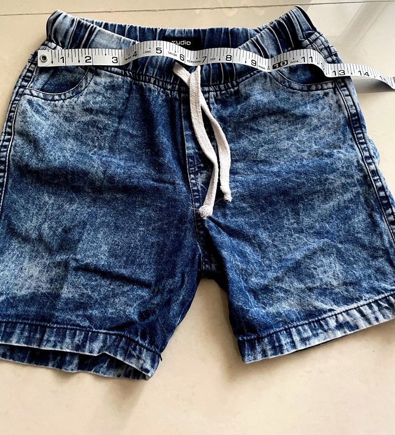 Zudio Short Denim For Kids