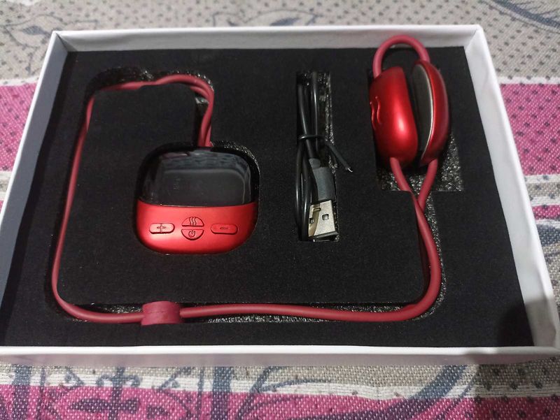 Neck Massager with Heat, Electric Pulse Massage
