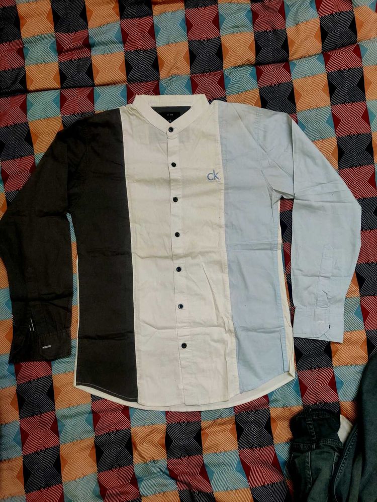Stylish Color Block Shirt
