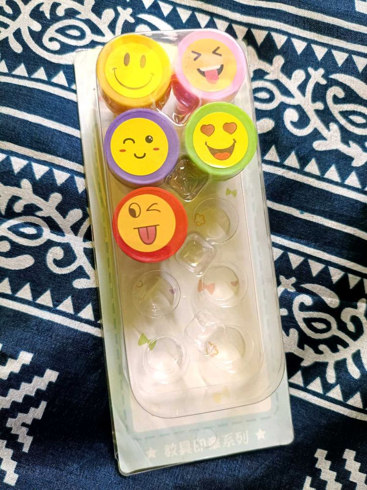 Emoji Stamps - Set of 5