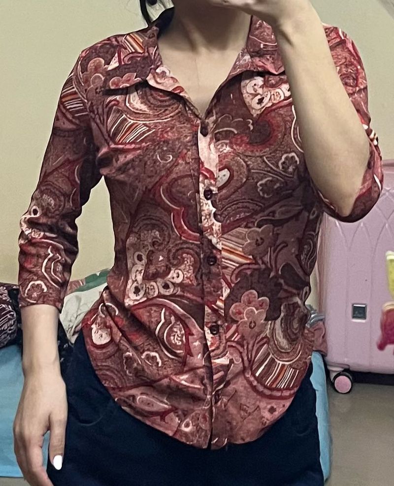 Vintage Kanaka Paisley Blouse