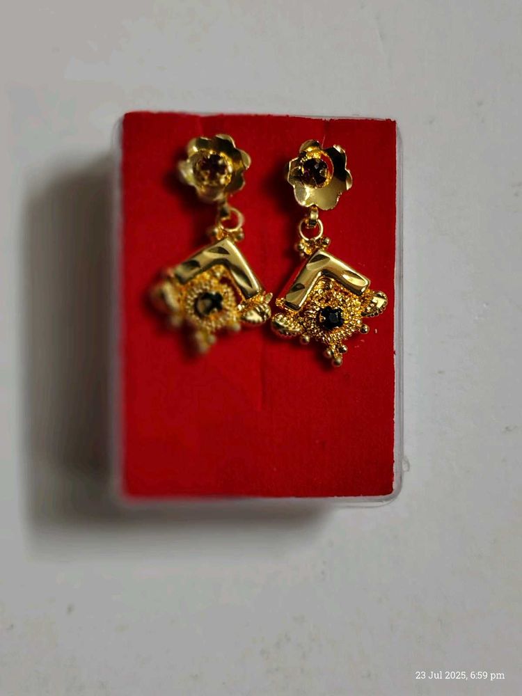 Gold-toned Earrings