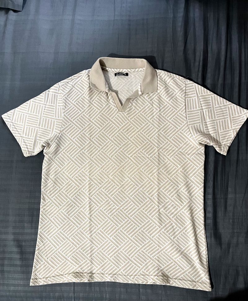 Polo Neck Tee Old Money Styled