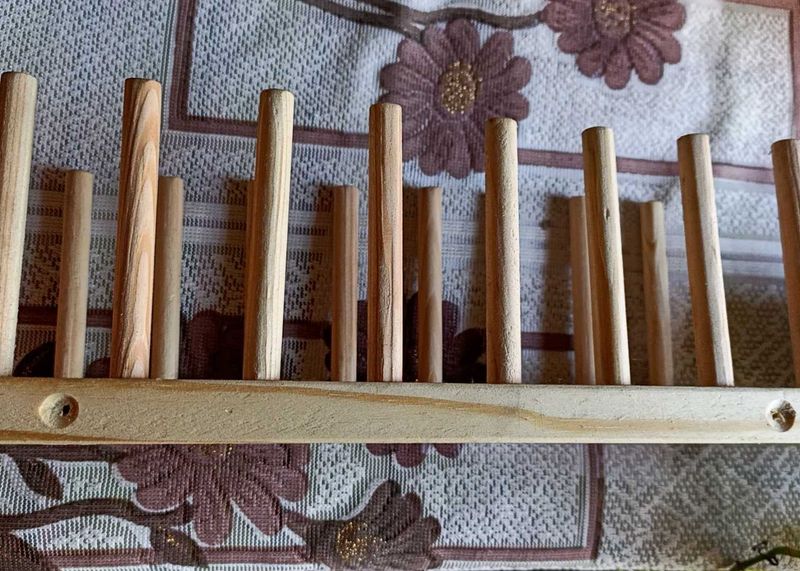 Wooden Dish Rack/Books organiser