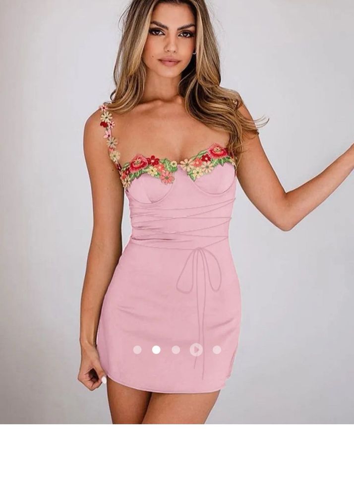 Pink Short Dress