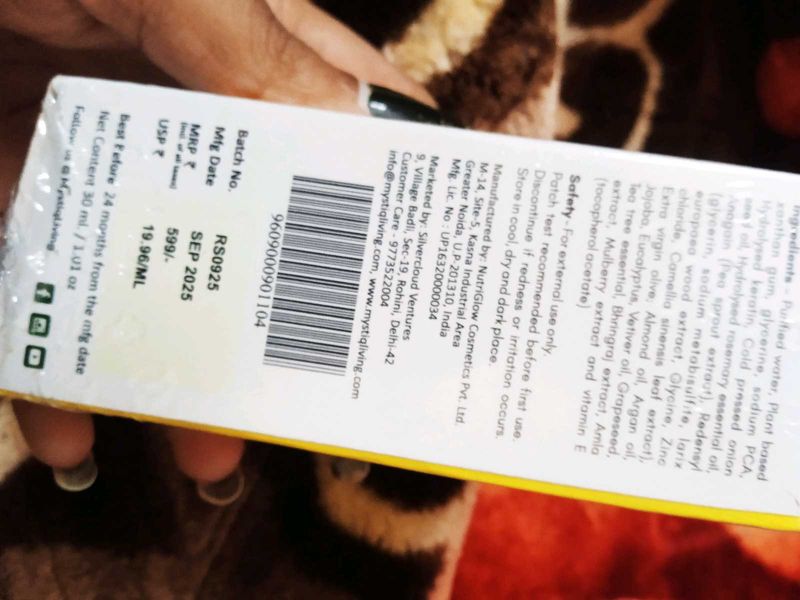 Mystig Living Hair Oil