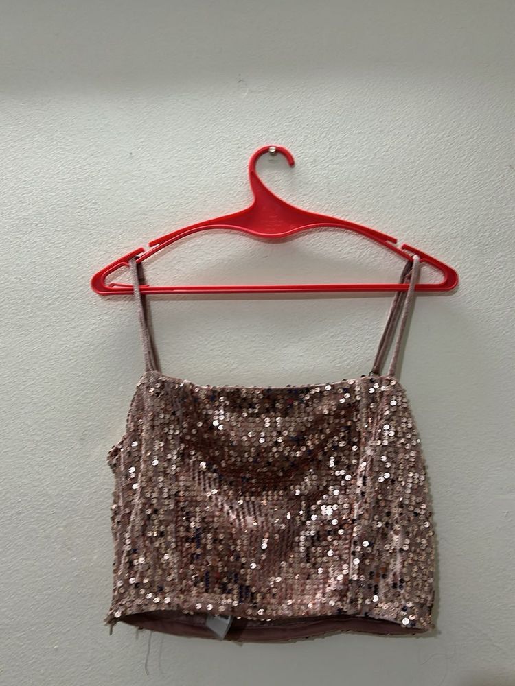 Sequin Cami Top