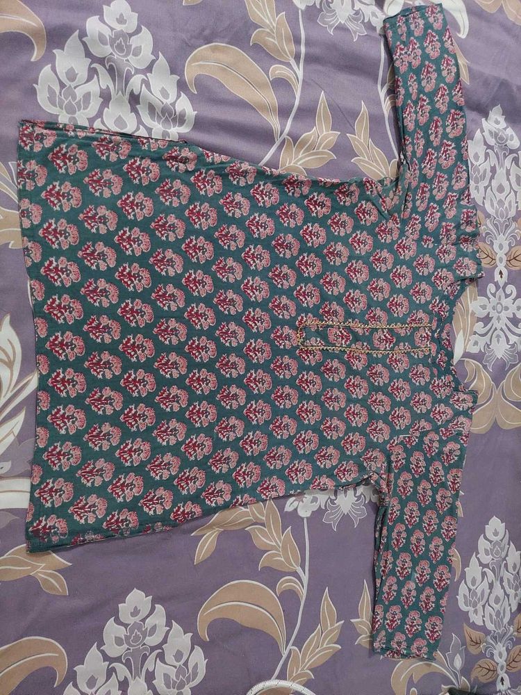 Floral Print Tunic Top