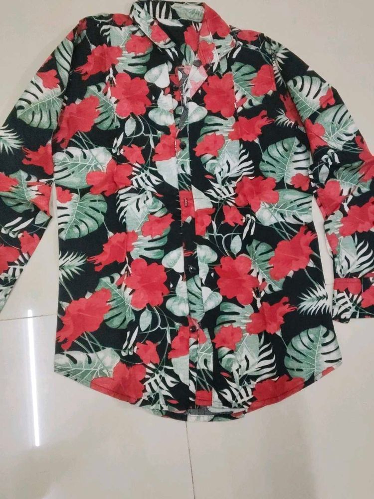 Full Slives Floral Shirt