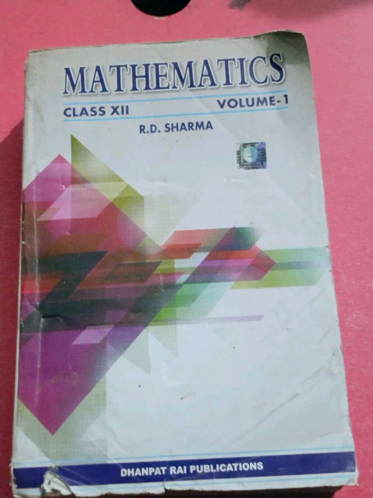 RD SHARMA MATHS CLASS 12 VOLUME-1
