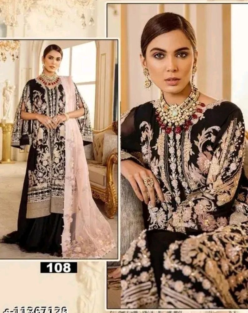 Brand New Pakistani Trendy Embroidered Suit😍