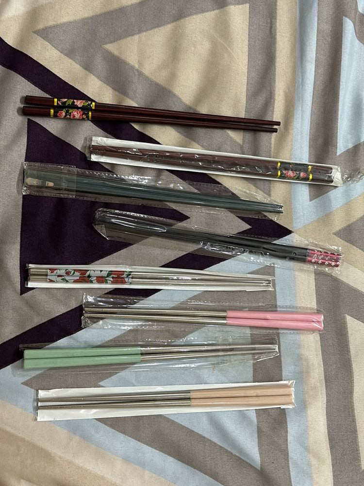 8 Pairs Of Korean Chopsticks