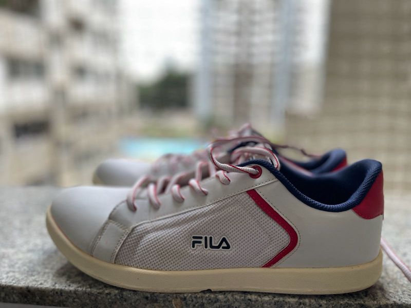 Fila Sneakers White Red