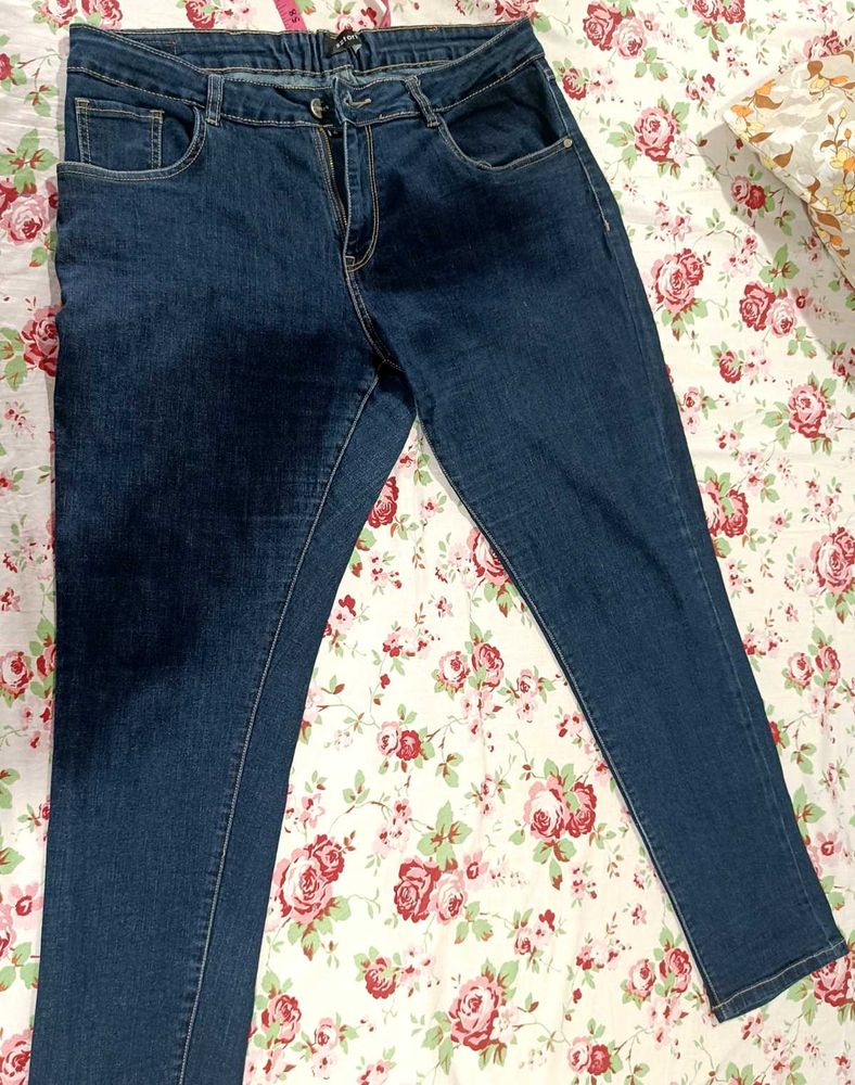 Dark Wash Denim Jeans